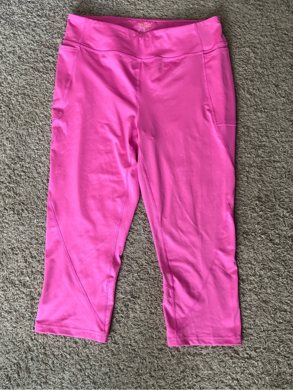 Pink Active Capri Leggings